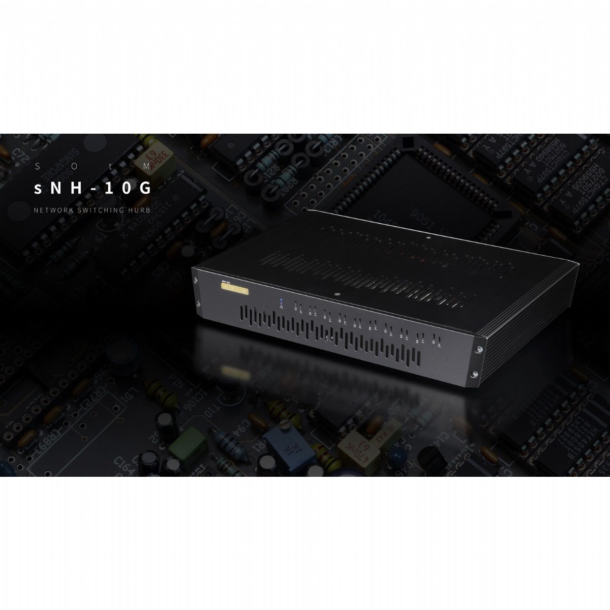 SOtM sNH-10G sCLK EX Audiophile Switch MASTER CLOCK INPUT (75 OHM) - SOtM - Ürün Görseli 3