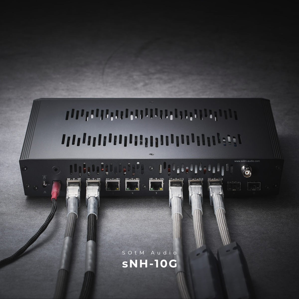 SOtM sNH-10G sCLK EX EVOX Audiophile Switch MASTER CLOCK INPUT (75 OHM) - SOtM - Ürün Görseli 5